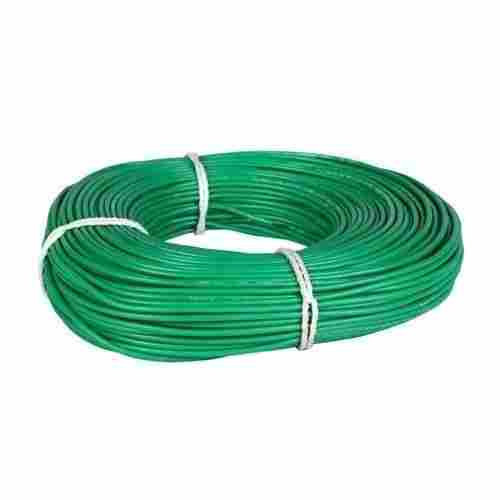 PVC Coating Single Core Flexible Green Electric Wire And Cable For Domestic And Commercial