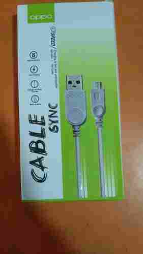 Data Cables With White Colour Bluetooth Function ,Multimedia Program And Fast Charging 
