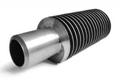 Round Spiral Finned Tubes In Circular Hollow Sections, Stainless Steel Metal