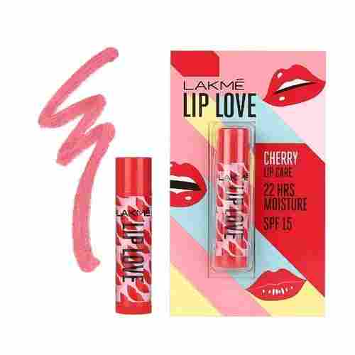 4.5gm Lakme Cherry Lip Love Chapstick Lasts For 22 Hours