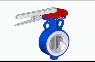 Hydraulic 2 Way Double Half Shaft Butterfly Valve(0.1-5 Mm)