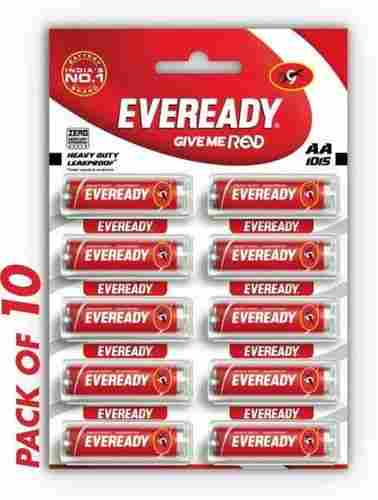 Battery Cell Eveready With Red Color, Economical And Cost-Effective Beneficial Cell 