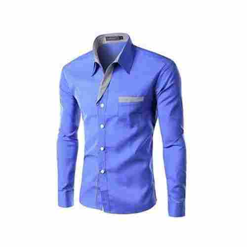 Casual Wear Full Sleeves Fancy Design Mens Shirts With Cotton Fabrics