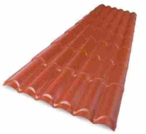 Light Weight Strong and Durable Lotus Red Good Quality Plastic Tile Roof Sheet
