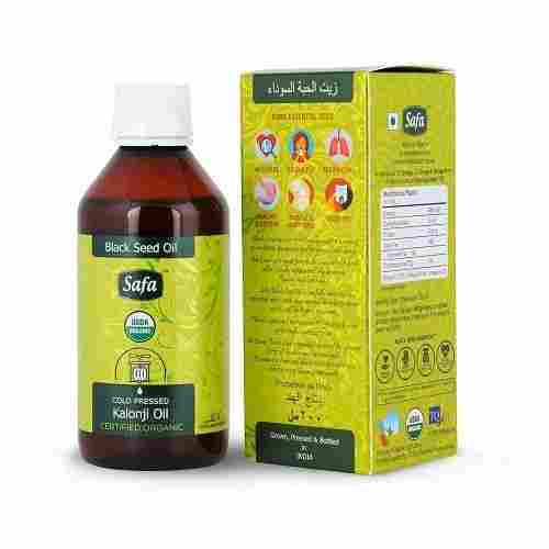100% Organic Cold-Pressed Safa Kalonji Black Seed Oil For Immunity Support, Joints, Hair & Skin