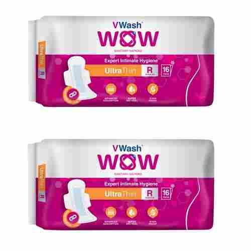 Ultra Regular Sanitary Napkin Pad With Super Dry Feel And Stain Proof Pads