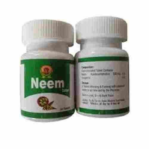 Ayurvedic Harbal Neem Tablets, Packaging Plastic Bottle