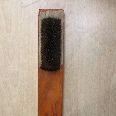 Black Reactangle Shape, Wire Brush With Wooden Handle