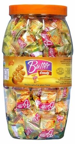 Butter Candy Toffee, 152.8G (40 Units) With Rich And Smooth Taste For Kids Fat Contains (%): 6 Grams (G)
