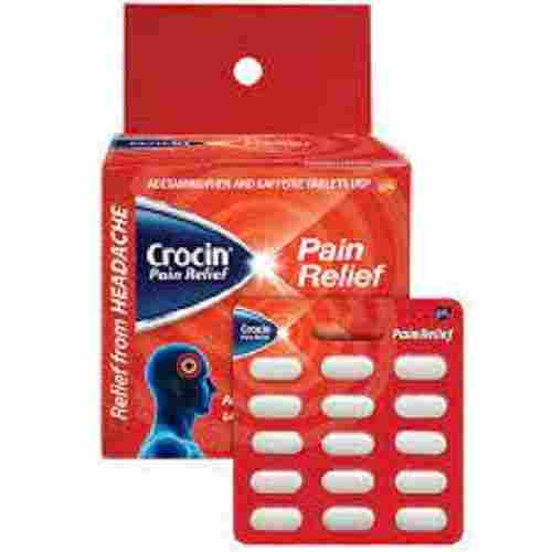 Crocin Pain Relief Tablet, 1 Strip In 15 Tablets