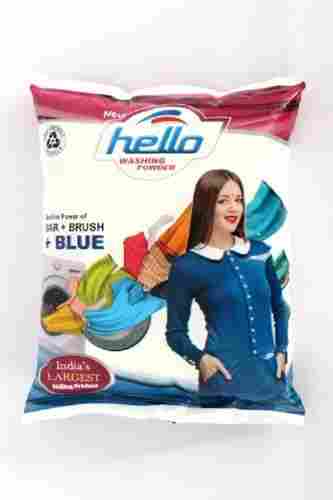 Hello Washing Powder Removes Tough Stains In Single Wash For Domestic Usage