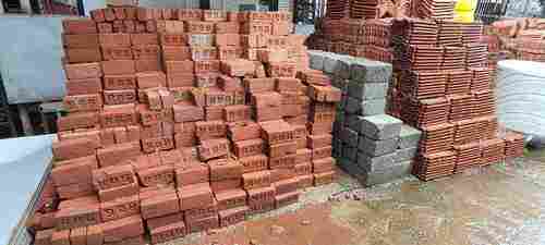 Red Color And Rectangular Shape Clay Wire Cut Brick For Construction Uses