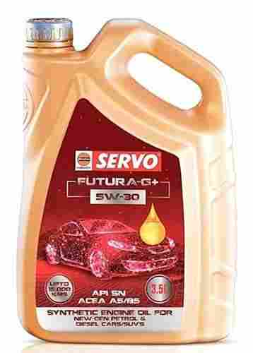 Shel Servo Futura G Plus 5w-30 3.5 Litre And Fully Synthetic Engine Oil For Gasoline Engines 