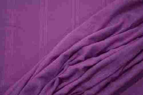 100% Pure Purple Anti Wrinkle And Fade Plain Cotton Fabric For Casual Wear