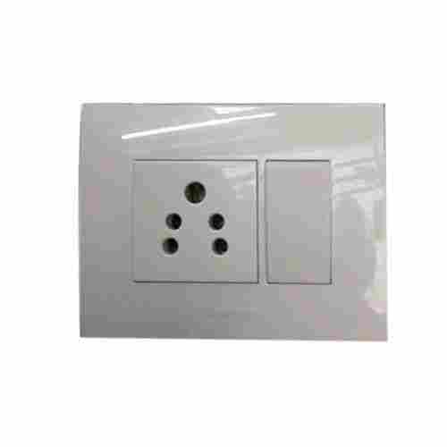240 Volts 100% Safe Heavy-Duty Plastic White Electrical Switch Board