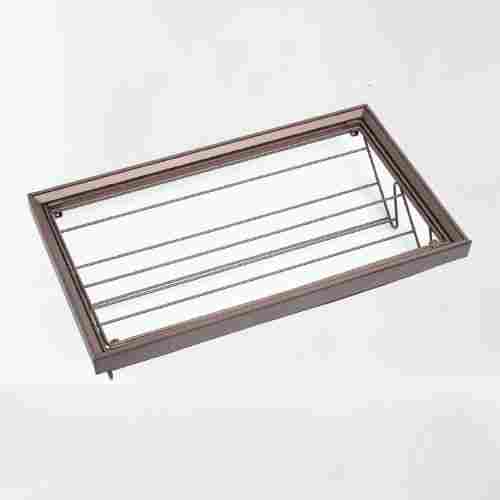 Light Weight And Brown Color Modern Shoe Rack Used For Home