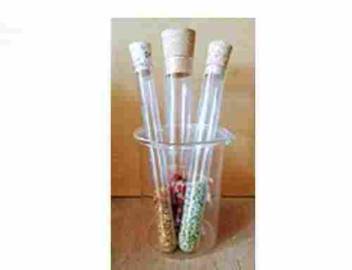 Borosilicate Glass Test Tubes For Lab Testing Capacity 15 50 Ml Light Weight And Durable