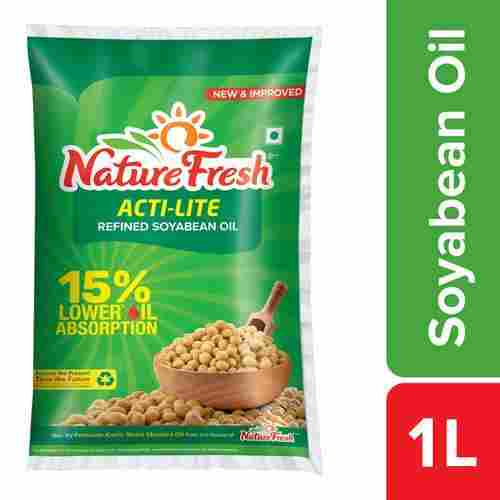 Nature Fresh Soyabean Oil - Acti Lite Refined, 1 L Pouch 