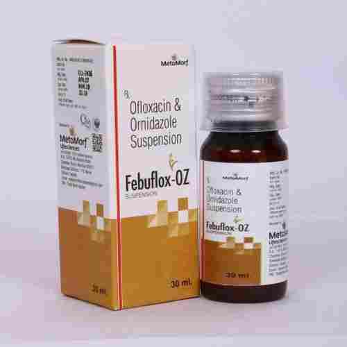 30ml Febuflox OZ, Ofloxacin & Ornidazole Syrup