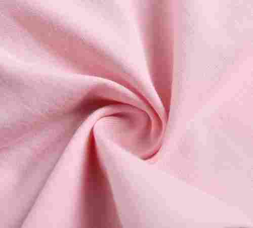 Light Pink Color Polyester Plain Cotton Single Jersey Fabric, Width 36 Inch