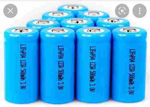 Lithium Batteries In Blue Color And Cylindrical Shape, Voltage 3.2v