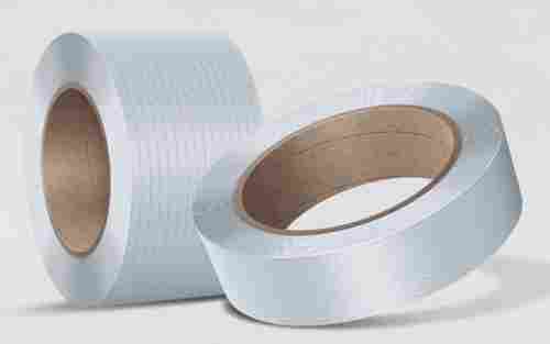 Pp Box Strapping Roll In White Color And Plain Pattern, 2000 Meter Length Per Roll