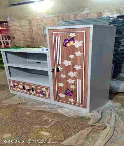 Printed Designer Wooden Showcase Use In Home, Wooden And Multicolor