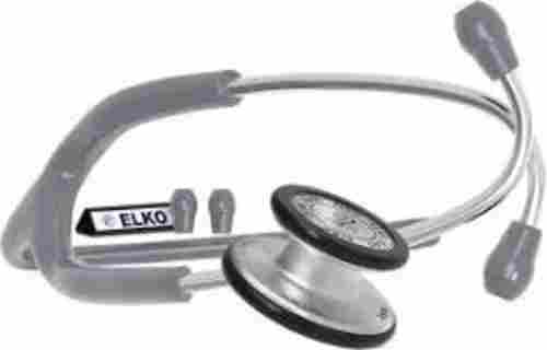 Stainless Steel Acoustic Stethoscope Available In Grey And Silver Color 