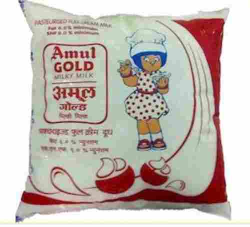 Amul Gold Full Cream Pasteurized Milk 500 Ml With High Nutritious Values