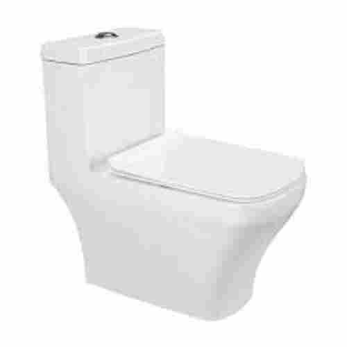 Easy To Install Wall Mounted White Ceramic Western Toilet Seat For Home And Hotels