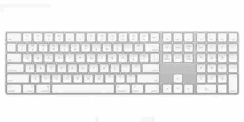  Silver Color Wireless Keyboard, Connectivity Bluetooth, Number Of Keys 109