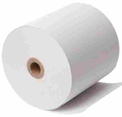 10mm Plain White Color Billing Thermal Paper Roll With 80GSM