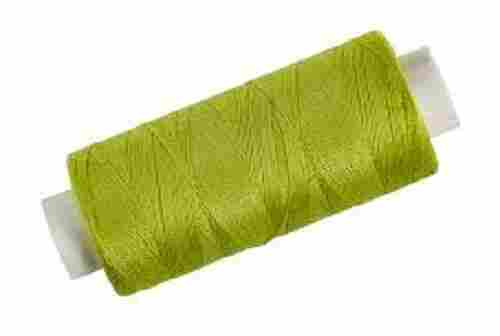 Green Color Cotton Thread Shiny, Luxurious Look,Strong And Lightweight