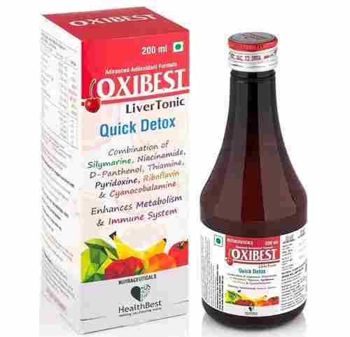 Healthbest Oxibest Liver Tonic Syrup, 200 Ml