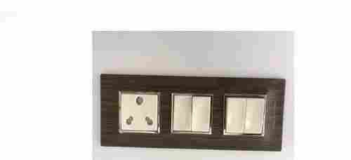 Related Voltage 120 V Rectangle Shape Electrical Switches Boards White And Brown Color 15 Amps