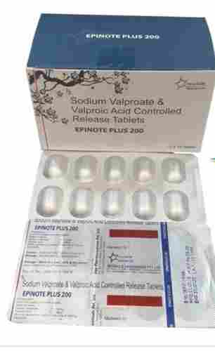 Sodium Valproate And Valproic Acid Controlled Release Tablets, 10x10 Tablet Pack