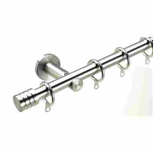Stainless Steel Curtain Rod 24 Inch Towel Bar Rack Spot Shield Brushed Nickel