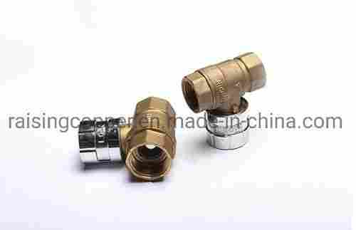 Brass Anti-Theft Magnetic Lockable Ball Valve BS21 Standard for Potable Water