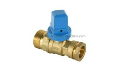 Lateral Dzr Brass Ball Valve With Cast Iron Square Cap Size: Dn20. Dn25 Dn32 Dn40