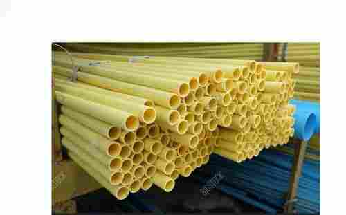 Light Weight Fiberglass Yellow Pipe For Multiple Use 150 Mm And Length Of 3 Meters