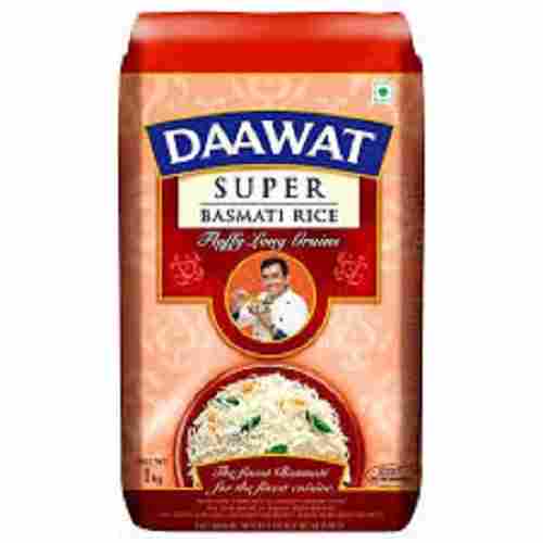 White Organic Long Grain Dried Daawat Rozana Super Basmati Rice For Cooking Use
