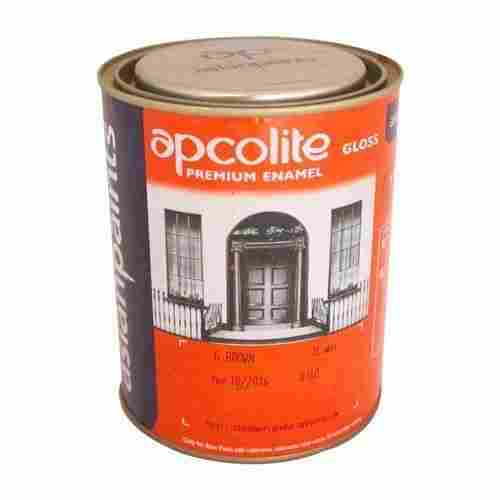 1 Liter, Asian Enamel Paints, Paint Color Brown For Home And Office Use