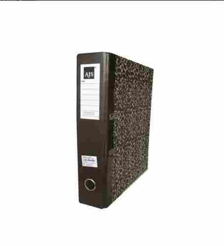 Eco Friendly And Fine Quality Black Printed Cardboard Bazzar Hard Office File Folder