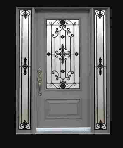 Wrought Iron Fine Finished Swing Safety Door For Home