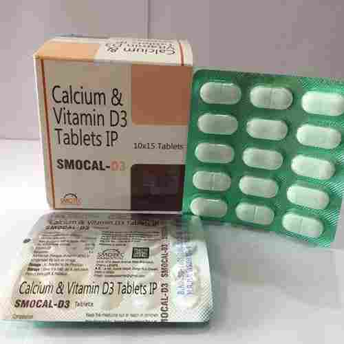 Allopathic Calcium And Vitamin D3 Tablets