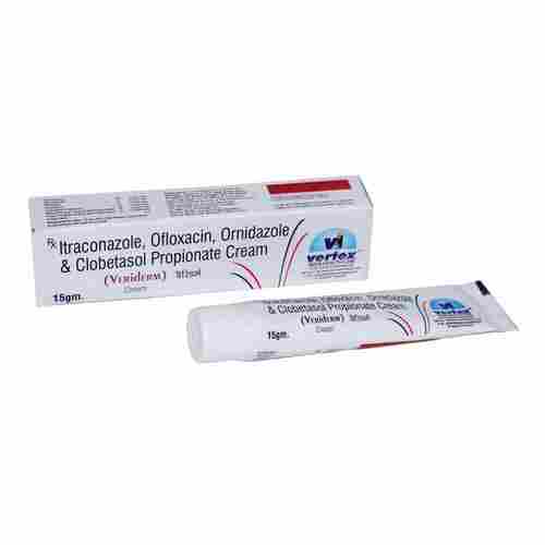 Itraconazole Ofloxacin Ornidazole & Clobetasol Propionate Cream Veriderm Cream,15 Gm