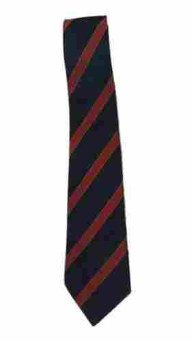 100 Percent Classy Polyester Fabric And Stylish Look Stripped School Tie 20 Inch
