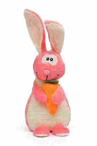 Multi Color Eco Friendly Cute Flexible Carrot Rabbit Soft Toy For Children