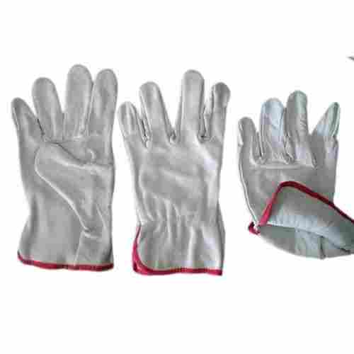 Reusable And Washable Free Size Full Grain Driving Rigger Leather Safety Gloves
