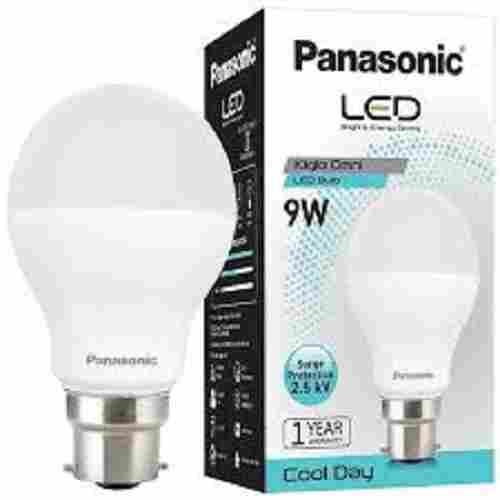 Energy Efficient Light Weight And Long Lifespan Panasonic White LED Bulb (9 Watt)